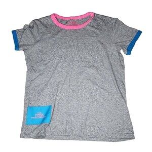 Marc Jacobs the ringer t shirt Gray/Blue Pink Womens Xs EUC